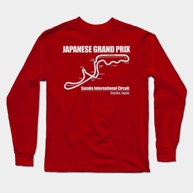 Japanese Grand Prix DS Long Sleeve T-Shirt by Chicanery